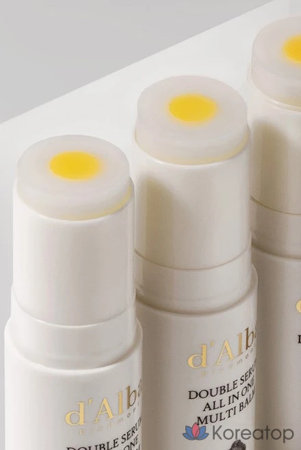 Ароматическая сыворотка-спрей D'alba White Truffle First 60 мл + Многофункциональный бальзам Double Serum All-in-One 10 г, 2 комплекта, фото 8