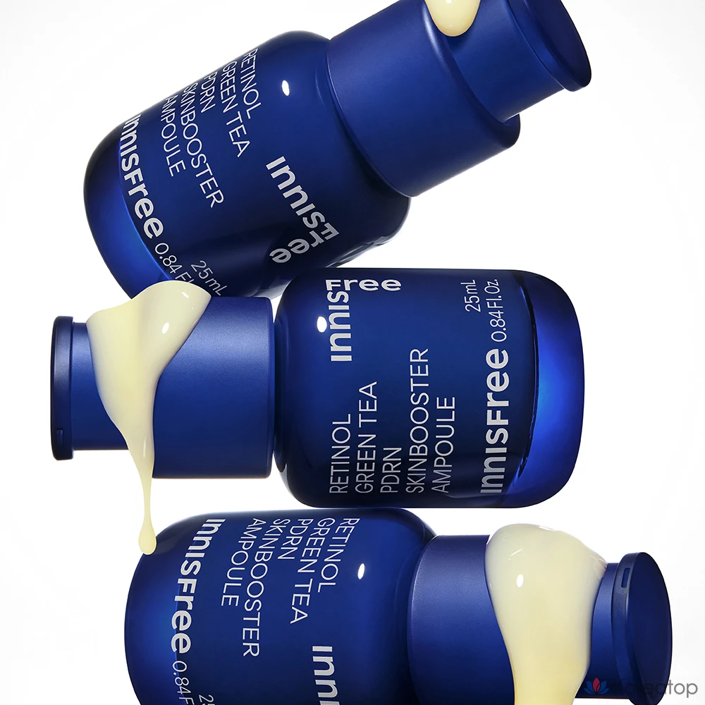 Ампула Innisfree Retinol Green Tea PDRN Skin Booster, 25 мл, 1 шт.