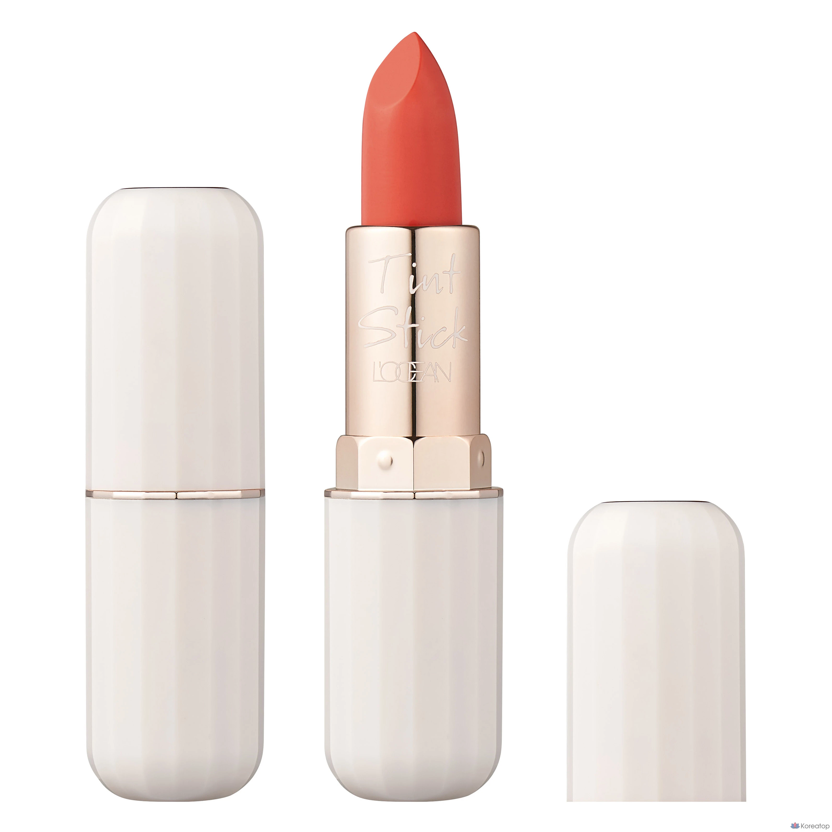 Тональный стик L'OCEAN Rev, 3,2 г, 1 шт., оттенок «Любопытный лосось» (02).