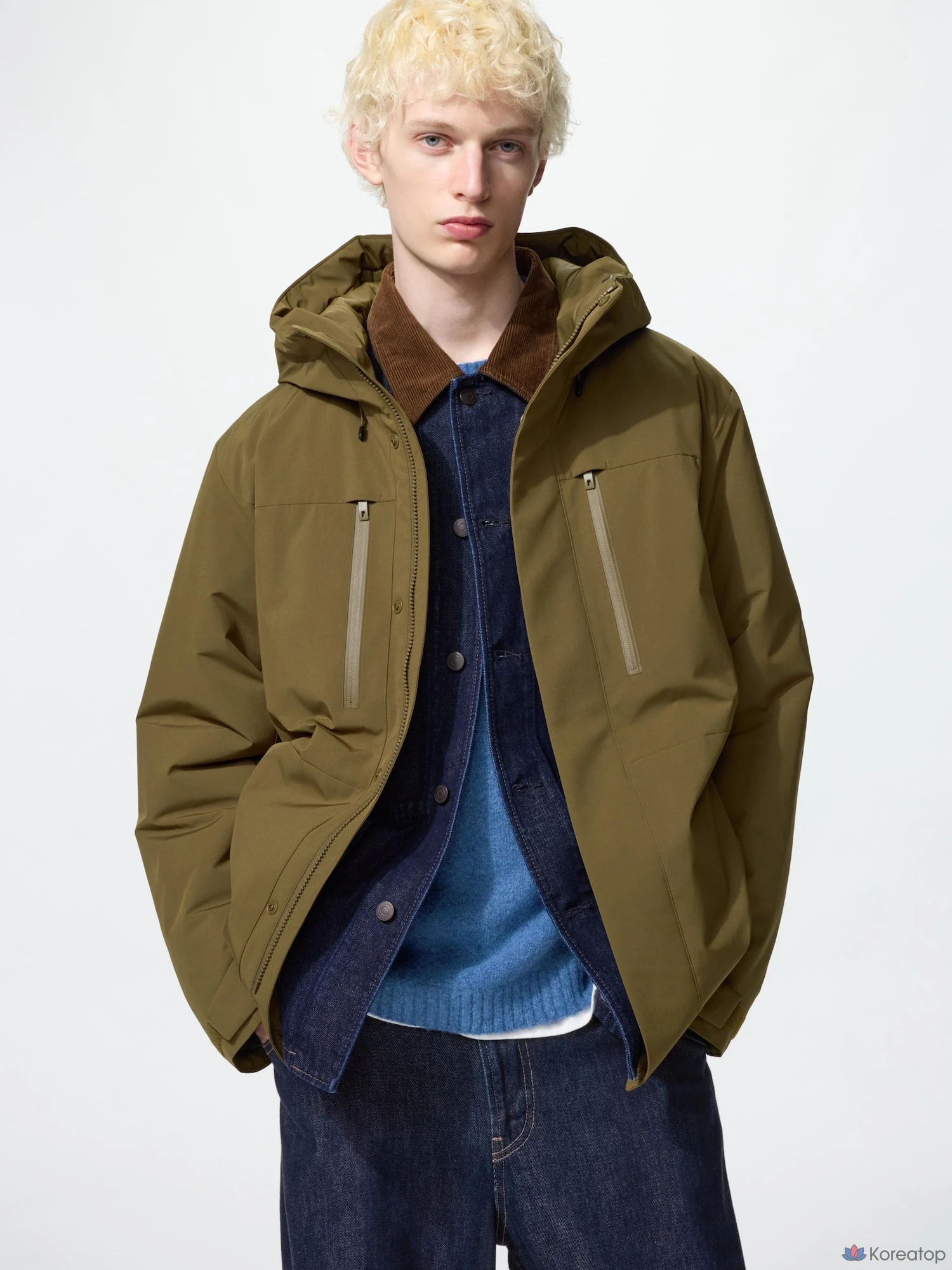 Парка Uniqlo Hybrid Down Parka
