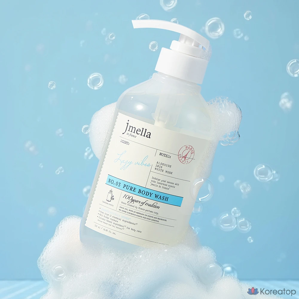 Гель для душа Pure Lazy Vibes с цветочным мускусом, 500 мл, 1 шт.