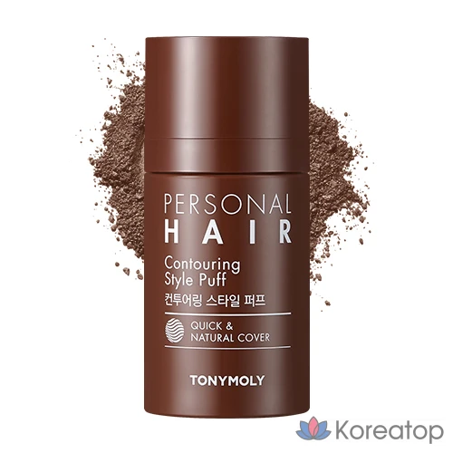 Корректор для укладки волос Tony Moly Personal Hair Contouring Style Puff, 13 г, 01. Натуральный коричневый, 1 шт.