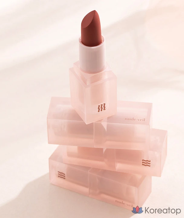 Помада MERZY Nude Veil, оттенок Stunning Moments, 3,5 г, 1 шт., фото 6