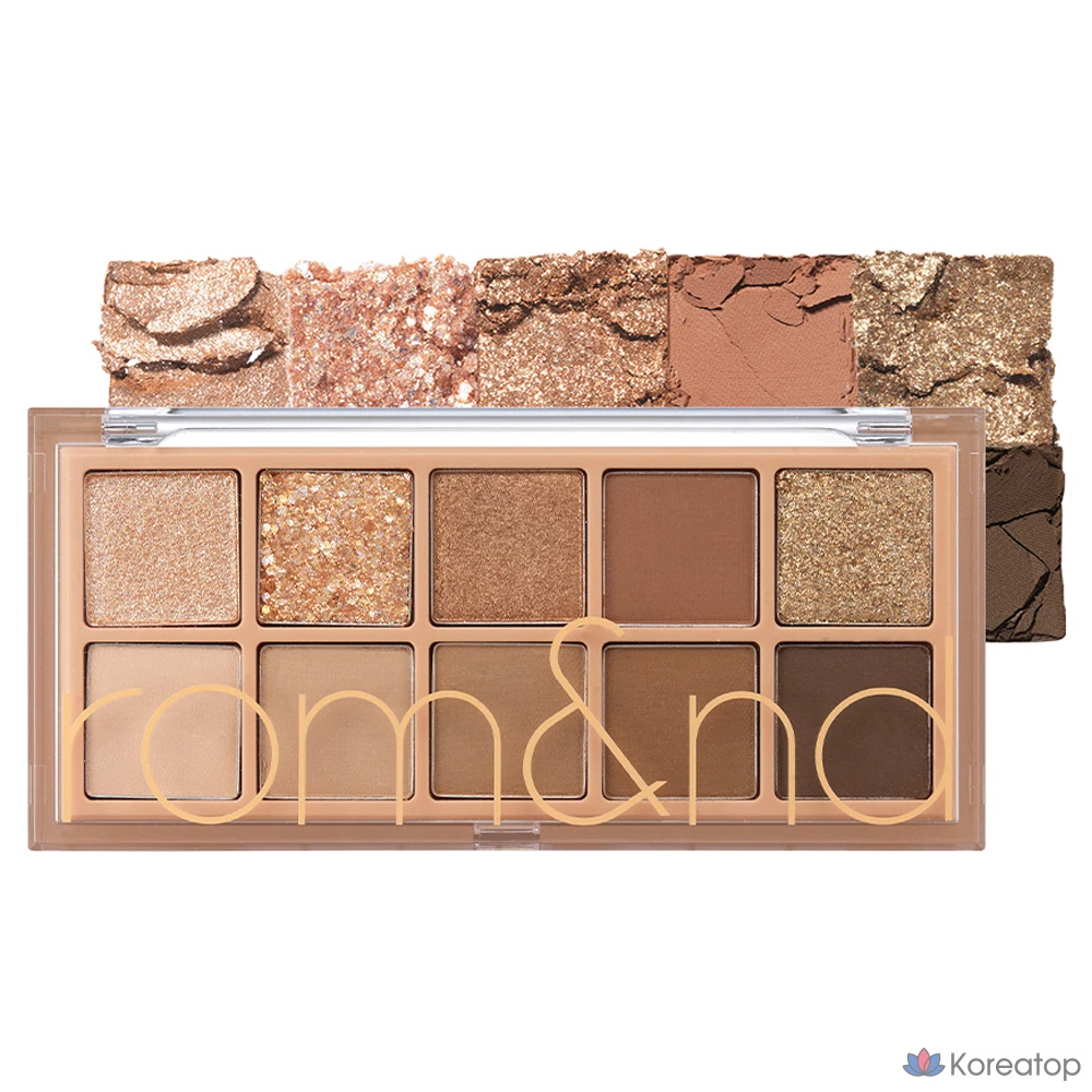 Палетка теней для век ROM&ND Better Than Palette, оттенок 02 Mahogany Garden, 1 шт.
