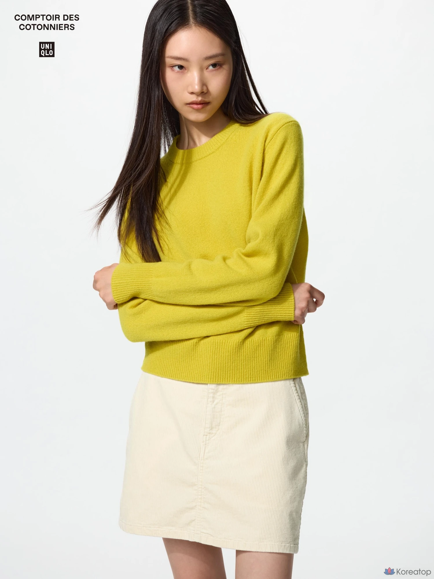 Свитер Uniqlo Lambswool Crew Neck