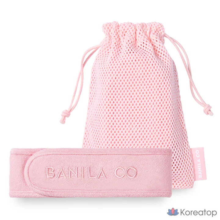Набор для ухода BANILA CO Cleansing Band + Pouch Set, оттенок Pink, 1 шт.