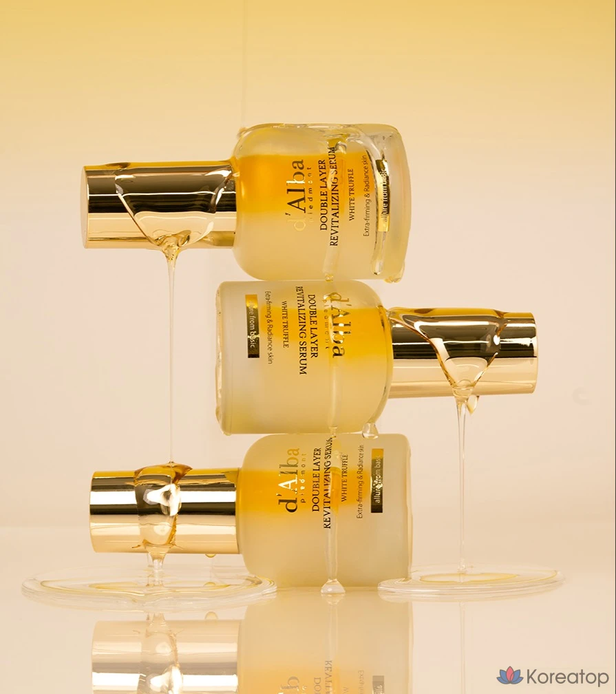 Сыворотка для восстановления кожи D'alba White Truffle Double Layer Revitalizing Serum, 50 мл, 1 шт., фото 8