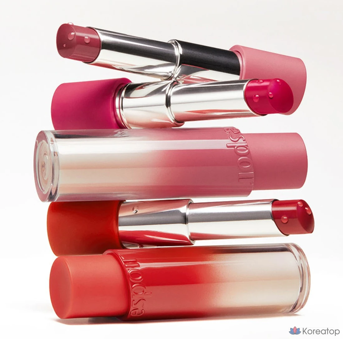 Помада Espoir No Wear Lipstick Balminglow, 1 шт., № 3, клюквенный оттенок., фото 4