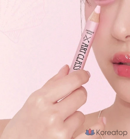 Карандашные тени для век Too Cool for School Art Class Frottage, № 17, Taro Chiffon, 1 шт., фото 9