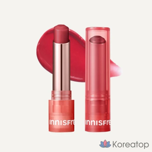 Бальзам для губ Innisfree Dewy Tint, № 4, оттенок «Розовый кирпич», 3,2 г, 1 шт., фото 3
