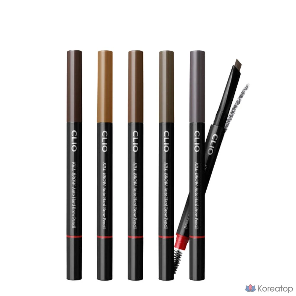 Карандаш для бровей Clio Kill Brow / Kill Brow Auto Hard Brow Pencil, 1 шт.
