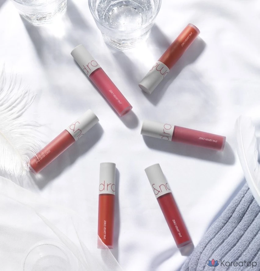 Rom&nd Zero Velvet Tint, No. 7 Fizz, 5.5g, 1 шт., фото 5