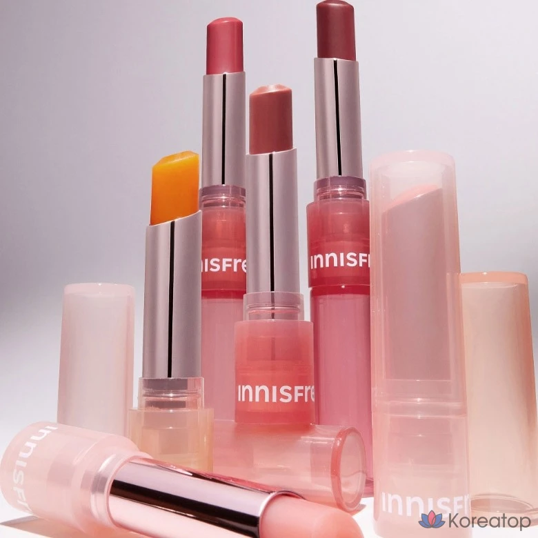 Бальзам для губ Innisfree Dewy Tint, № 4, оттенок «Розовый кирпич», 3,2 г, 1 шт., фото 7