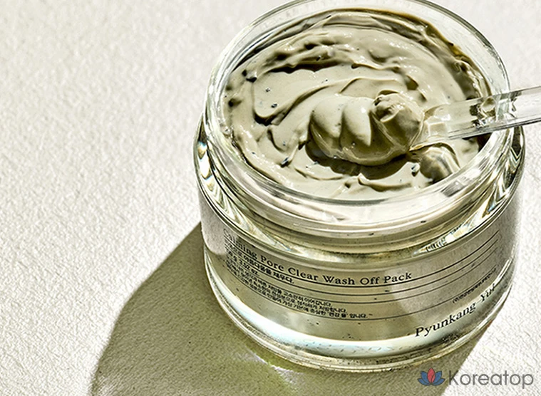 Успокаивающая очищающая маска для пор Pyungangyul, 100 г, 1 упаковка, 6 штук, фото 9