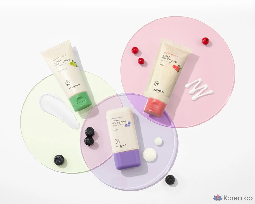 Увлажняющий солнцезащитный крем Skinfood Berry SPF50+ PA++++, 50 мл, 1 шт.