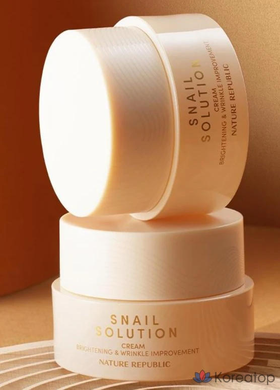 Крем Nature Republic Snail Solution, 52 мл, 1 шт.