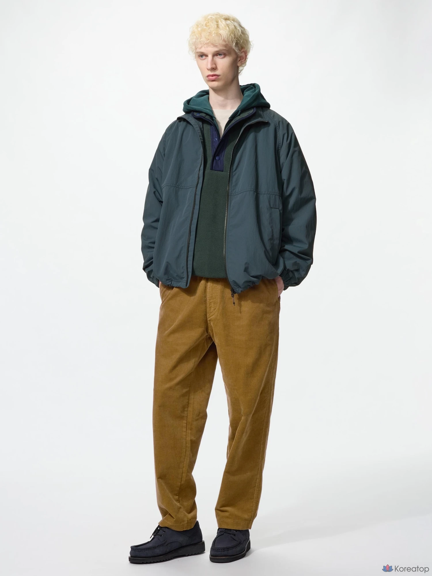 Брюки Uniqlo Corduroy Easy Ankle Pants