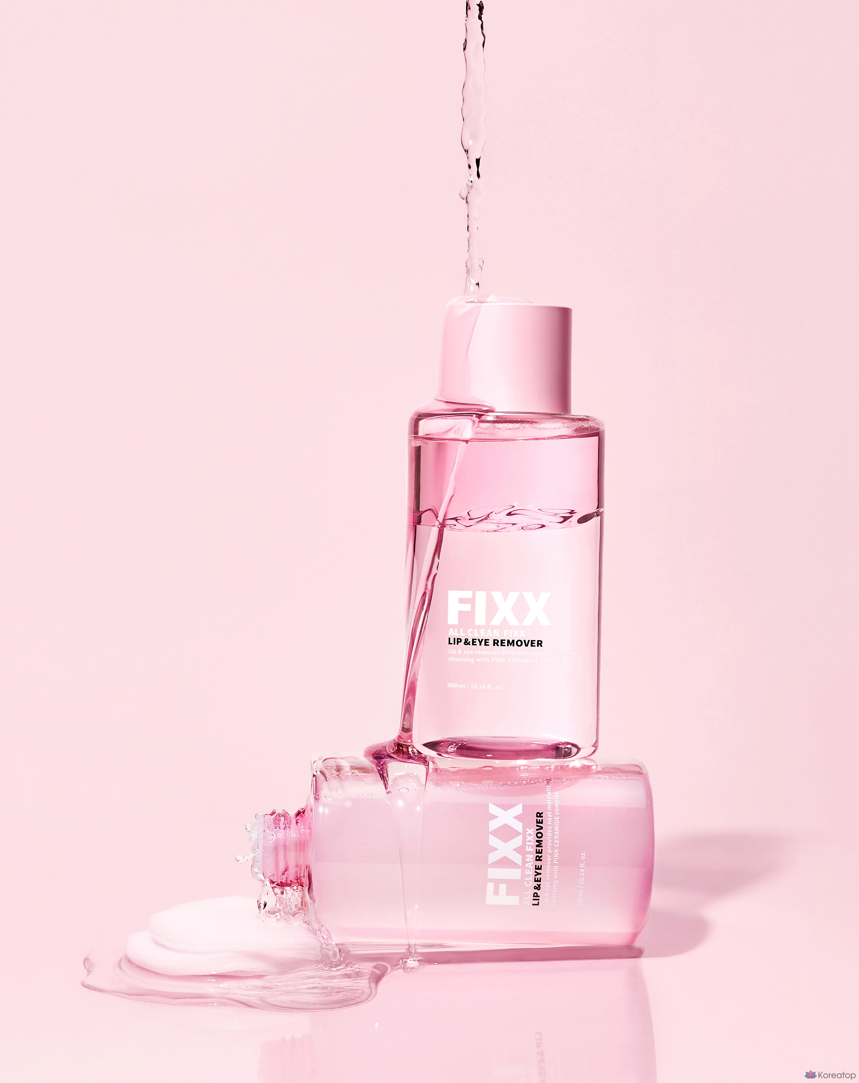 Средство для снятия макияжа с губ и глаз So Natural All Clean Fix, 300 мл, 1 шт.