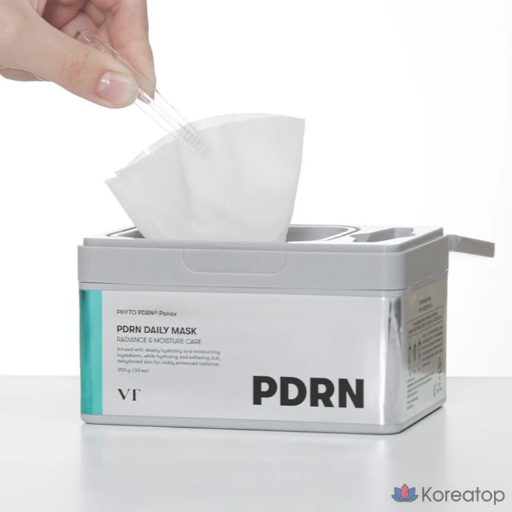 Маска для лица VT Cosmetic PDRN, 30 листов, 4 упаковки, фото 4