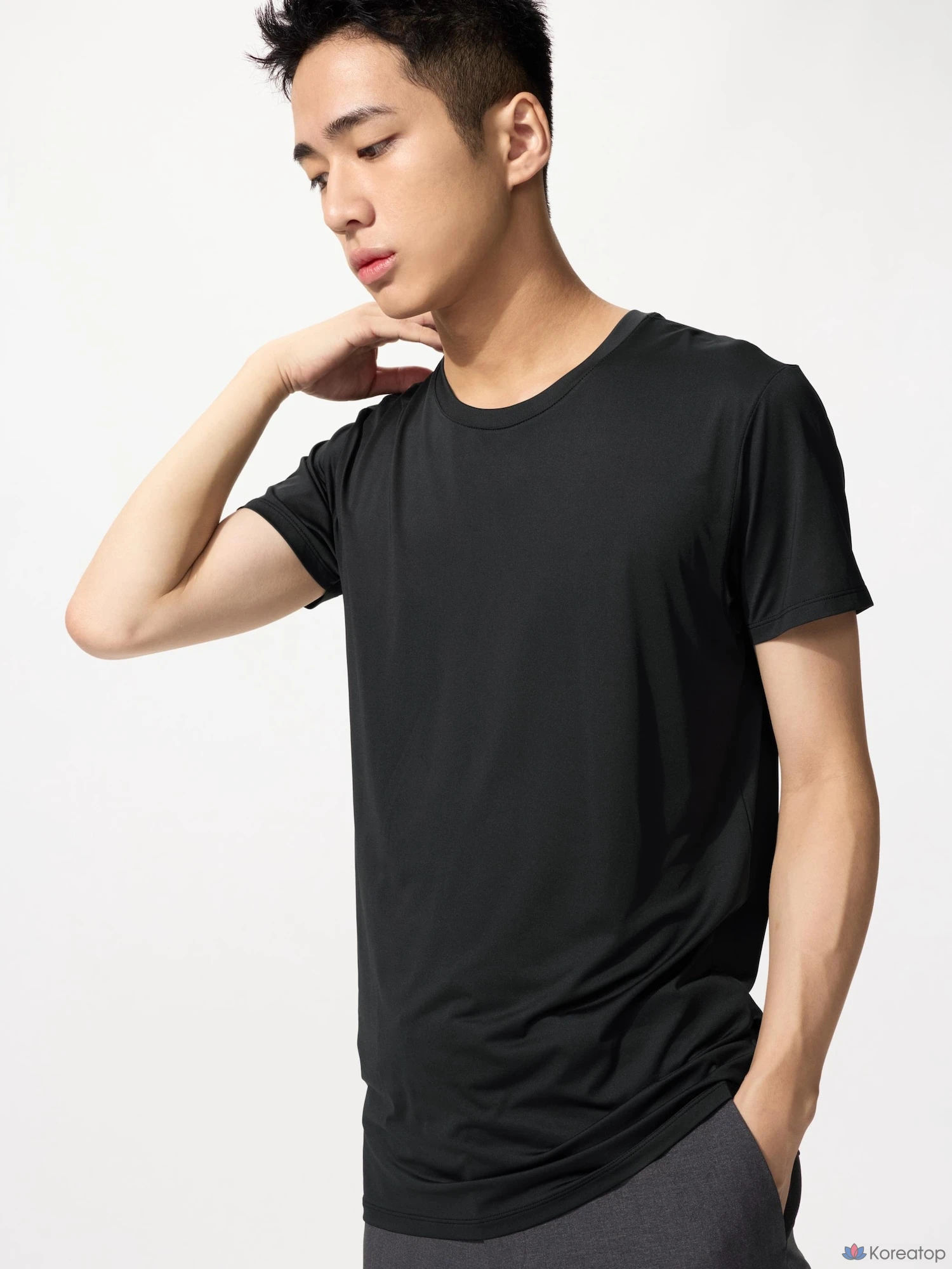 Футболка Uniqlo AIRism Crew Neck T