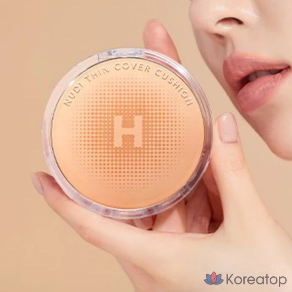 Тональный крем-кушон HANSKIN Nude Scene, 12 г, оттенок Pure Beige, 1 шт., фото 4