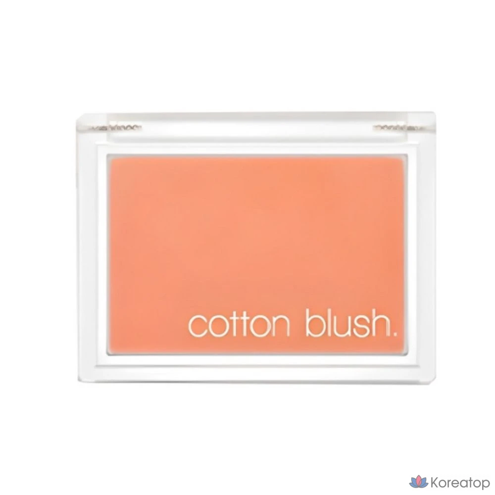 Румяна Missha Cotton Blusher 4 г, CARROT (морковный крем), 1 шт.