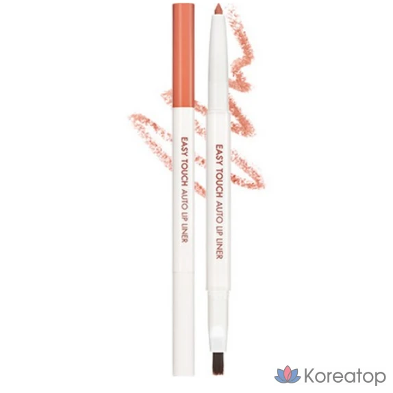 Карандаш для губ Tony Moly Easy Touch Auto Lip Liner, цвет 01 (розово-бежевый), 1 шт.