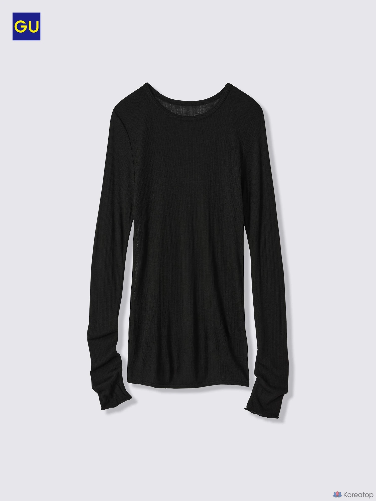 Футболка Uniqlo Warm Pointelle Crew Neck T