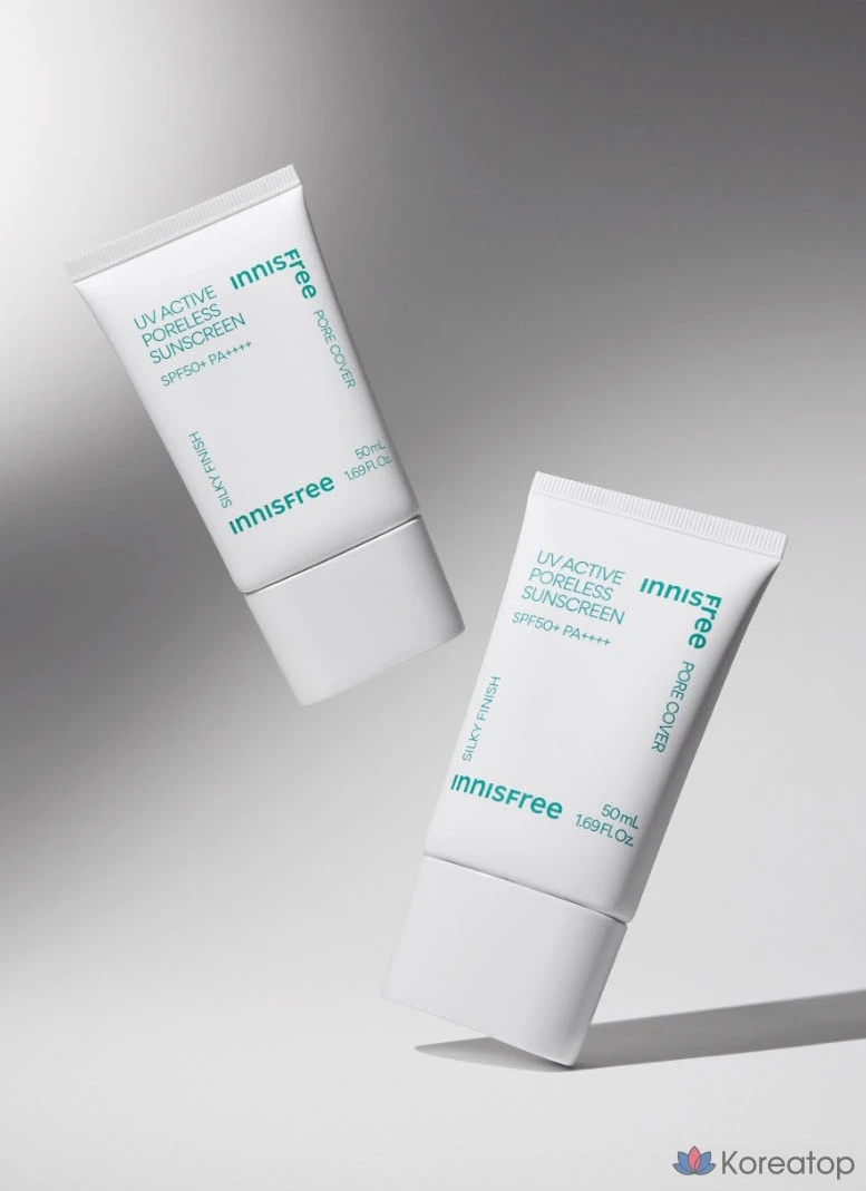 Солнцезащитный крем Innisfree UV Active Poreless Sunscreen SPF50+ PA++++, 50 мл, 1 шт.