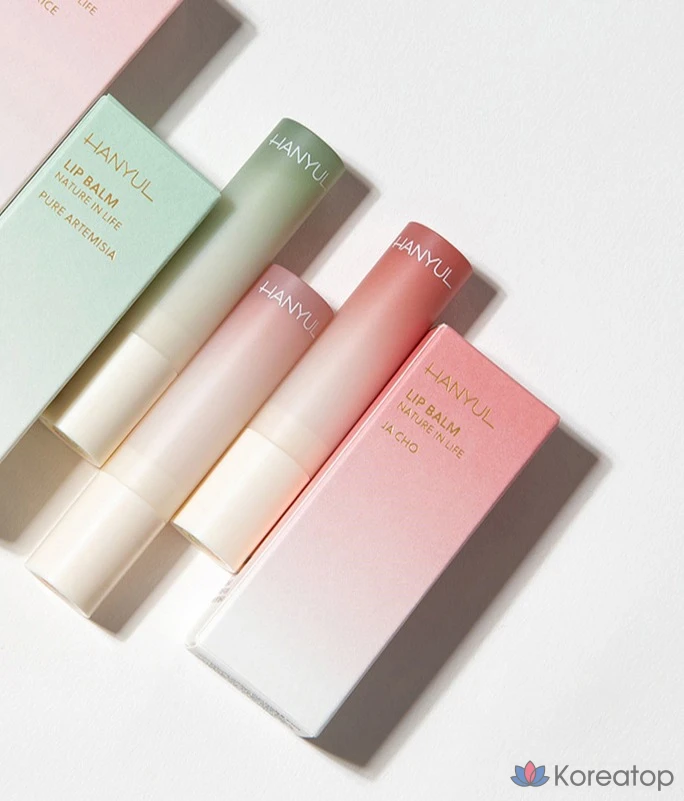 Бальзам для губ HANYUL Nature, № 2, красный рис, 3,2 г, 1 упаковка, фото 6