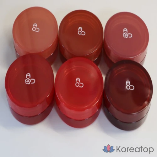 AOU Tint Matte Fossil Balm Lip Makeup, 6 оттенков, 1 коралловый бальзам