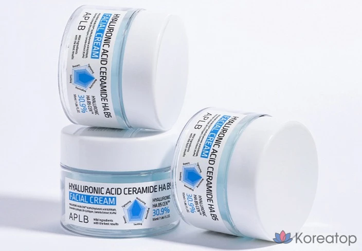 Крем для лица APLB с гиалуроновой кислотой, керамидами, гиалуроновой кислотой и витамином B5, 1 шт., 55 мл