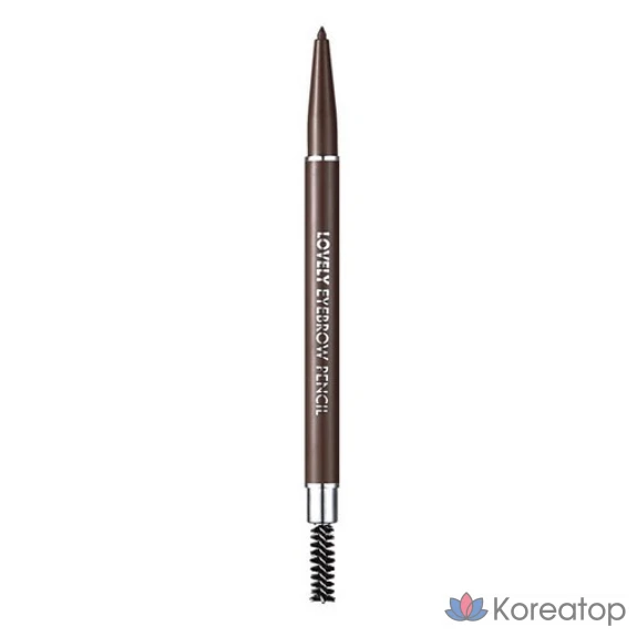 Карандаш для бровей Tony Moly Lovely, серо-коричневый, 1 шт.