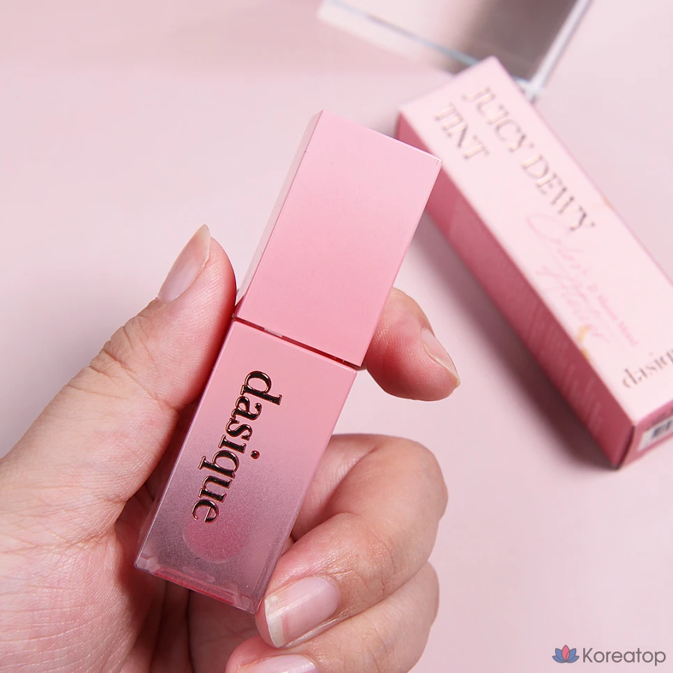 Тинт для губ Daisique Juicy Dewy Tint, 3,5 г, оттенок 21 Mauve Mood, 1 шт.