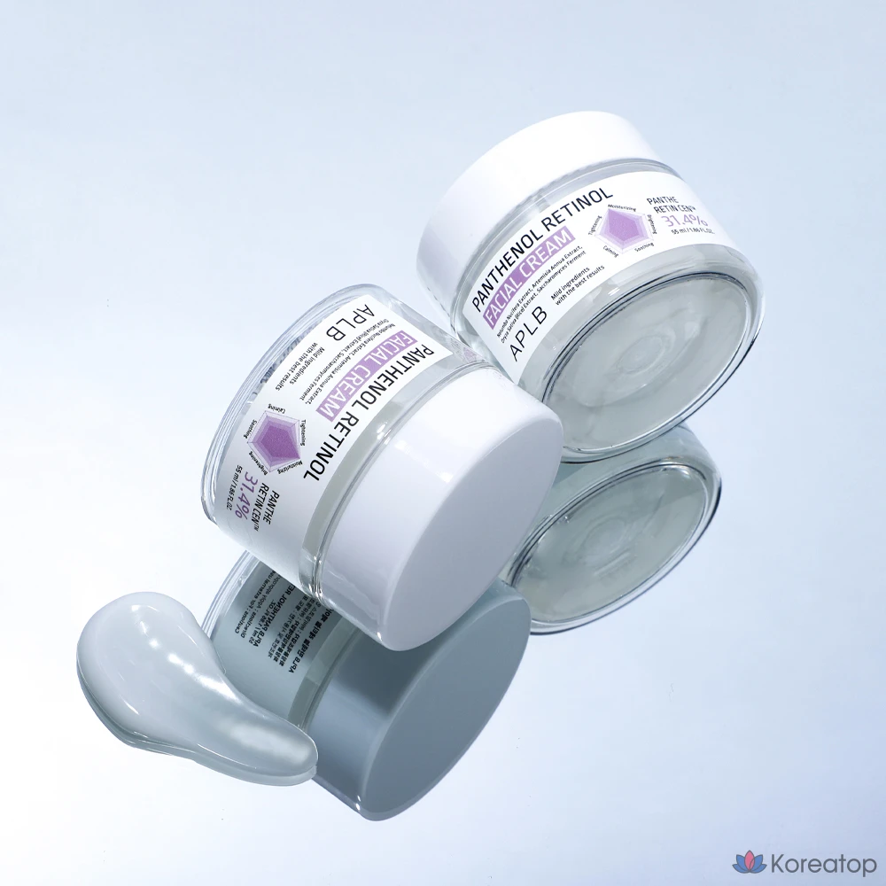 Крем для лица APLB с пантенолом и ретинолом, 55 мл, 1 шт.