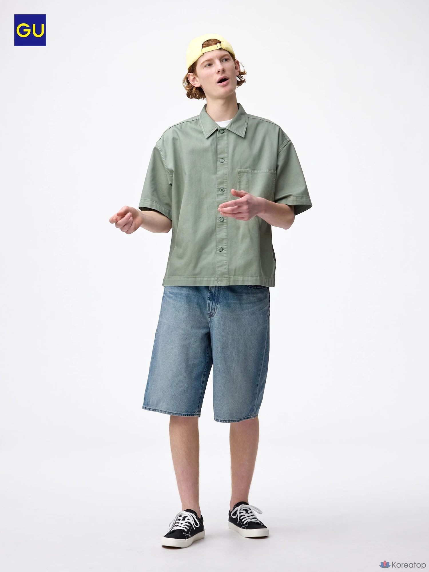Джинсовые шорты Uniqlo