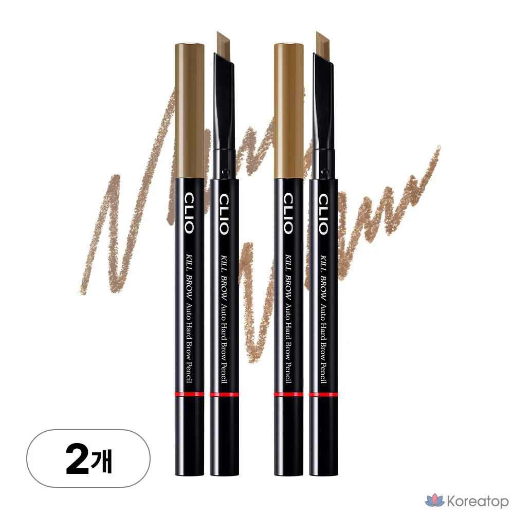 Карандаш для бровей Clio Kill Brow Auto Hard Brow Pencil AD, 1 шт.