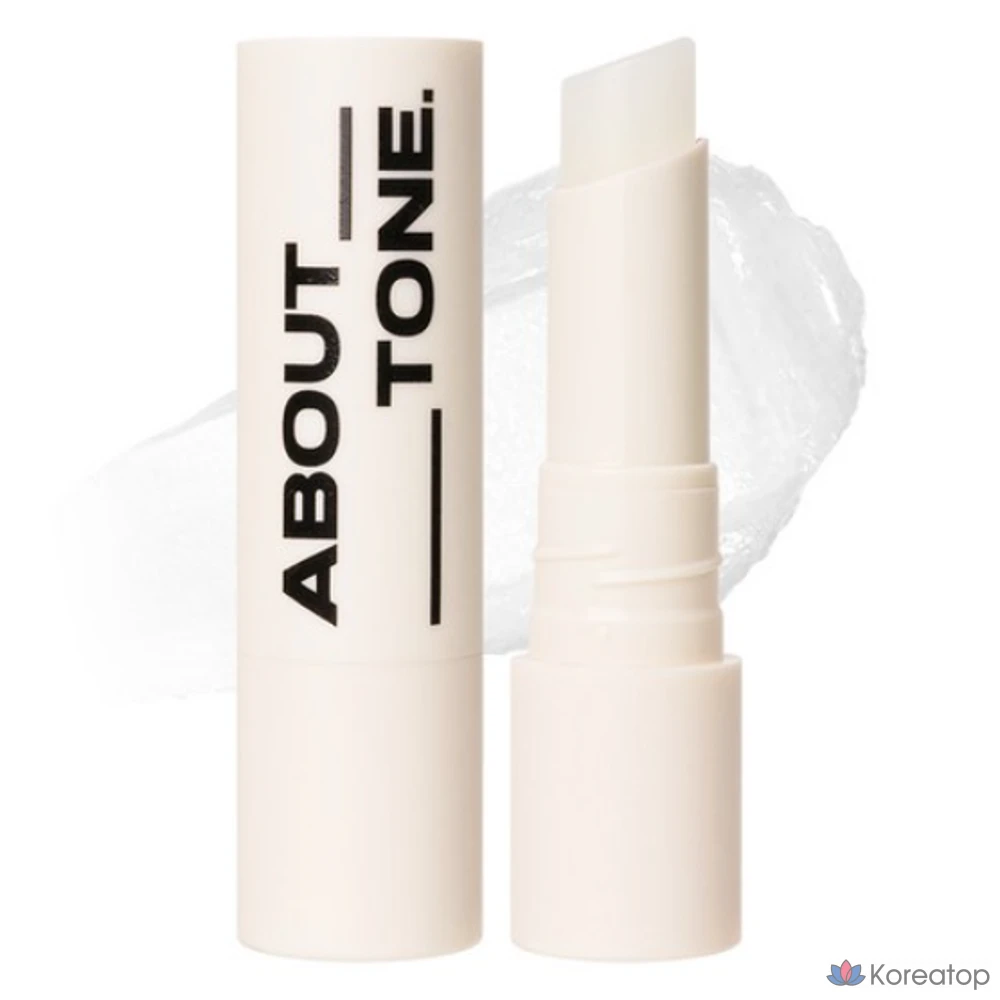 Бальзам для губ ABOUT TONE Smooth Butter, 4 г, прозрачный, 1 шт.