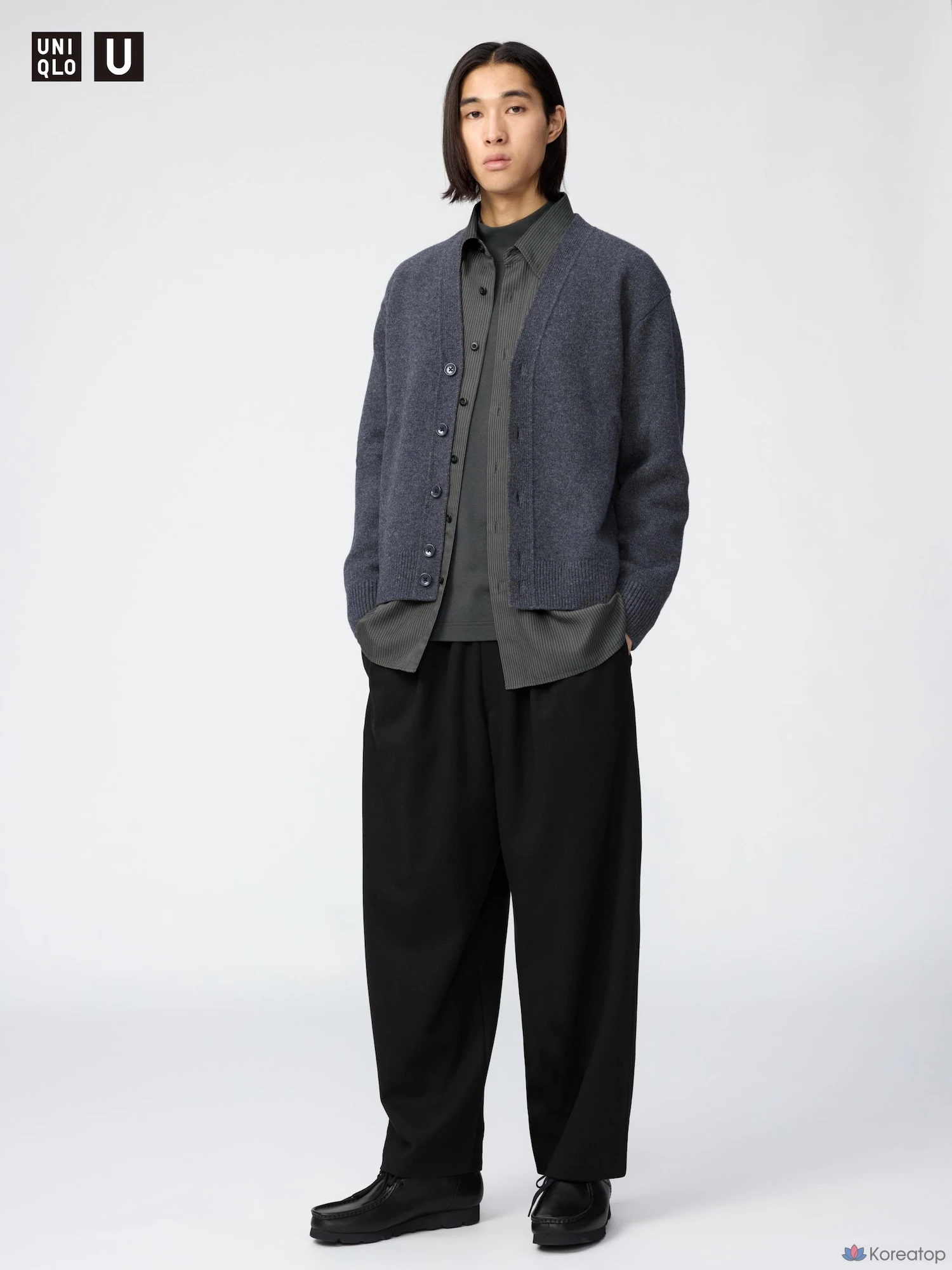 Брюки Uniqlo Brushed Jersey Wide Pants