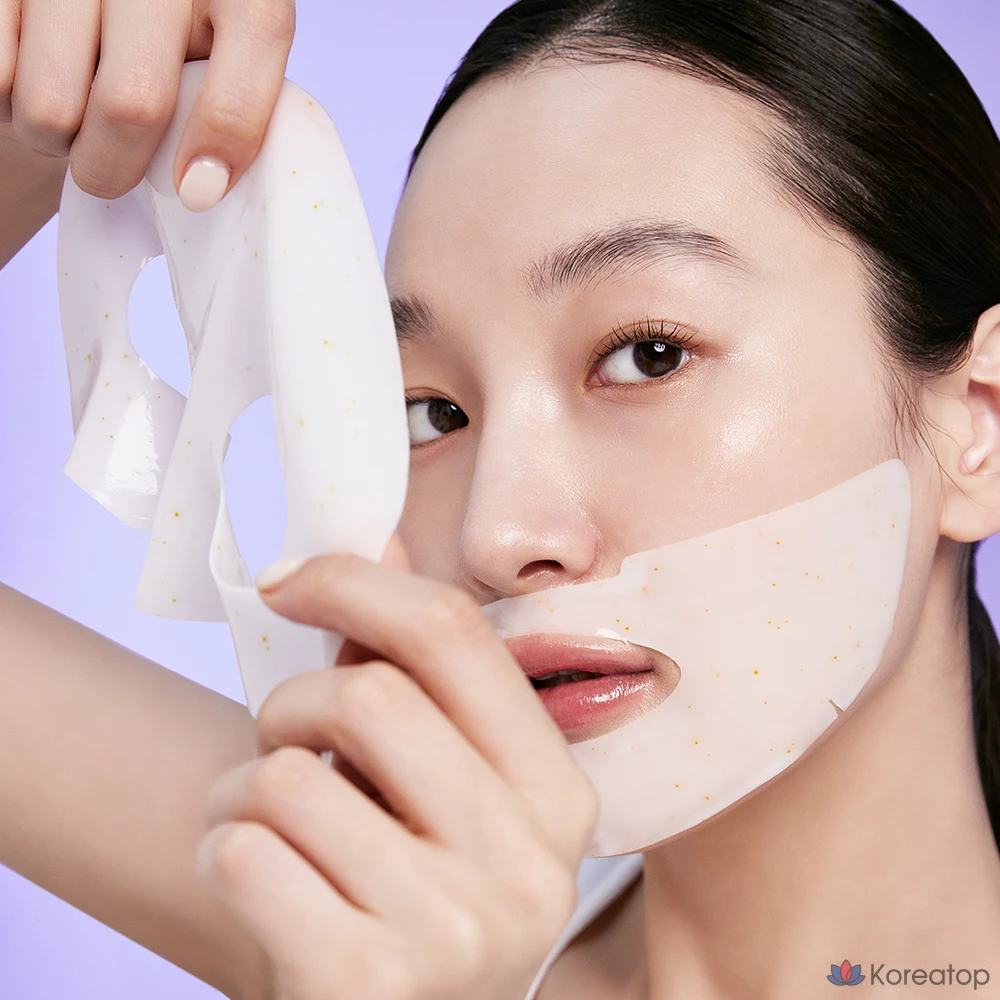 Успокаивающая восстанавливающая тонизирующая гелевая маска Dermafirm R4, 4 штуки, упаковка из 4 штук., фото 5