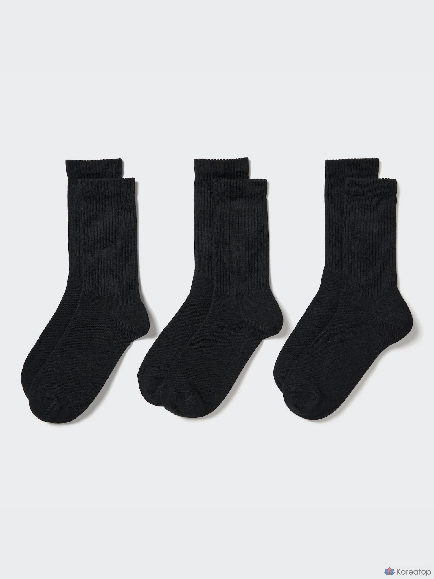 Носки Uniqlo Rib, 3 пары