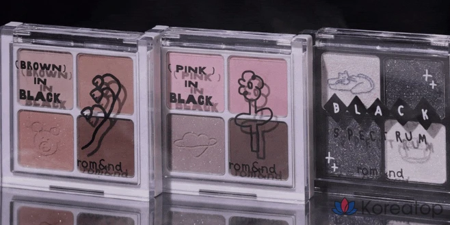 Палетка теней для век ROM&ND Inap Square Better Than Eyes, 6,1 г, B03 Glitz, 1 шт.