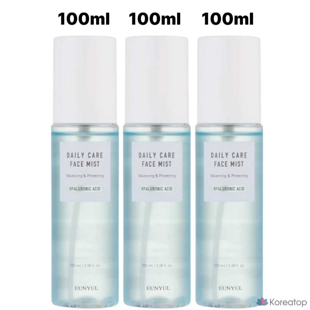 Спрей для ежедневного ухода за кожей Eunyul с гиалуроновой кислотой, 300 мл, 5 комплектов.