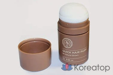 Пучок для волос The Face Shop Quick Hair Puff, 7 г, натуральный коричневый, 1 шт., фото 3