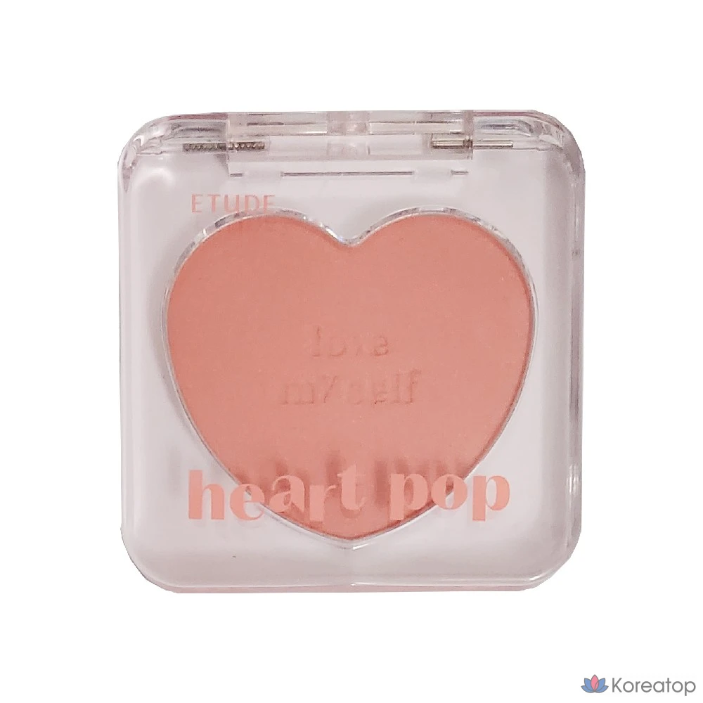 Румяна Etude House Heart Pop, 3,3 г, оттенок Super Sunset, 1 шт.