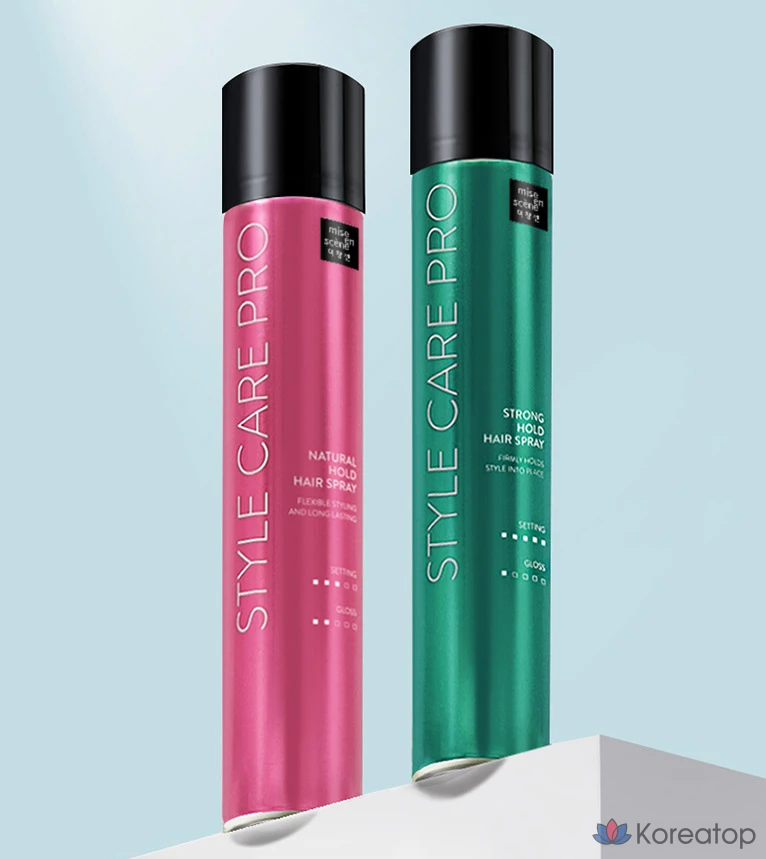 Лак для волос Mise en Scene Style Care Pro Natural Hold, 300 мл, 1 шт.