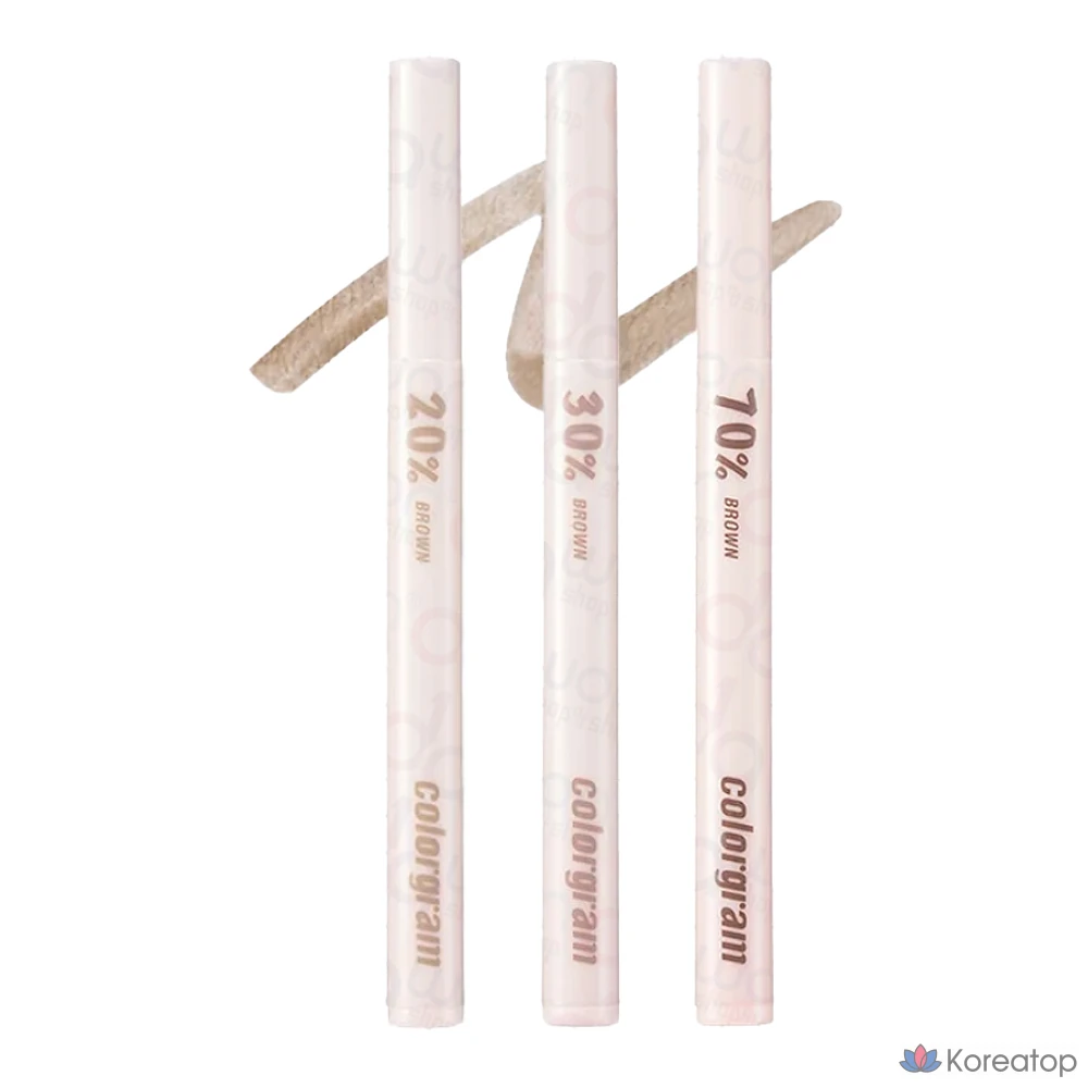 Контурный карандаш для лица Colorgram Contour Creator Liner 6 COLOR, оттенок 08 70% Rose Brown, 1 шт., фото 2