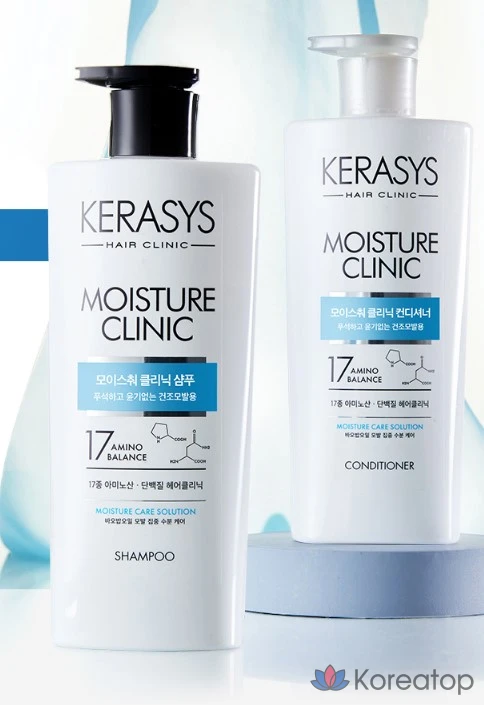 Шампунь KeraSys Moisture Clinic Protein, 750 мл, 1 шт., фото 4