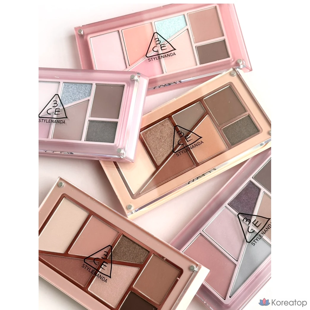3CE Layer It All Eye Palette, 1 шт., 3CE Eye Palette (ROSY HIP), фото 5