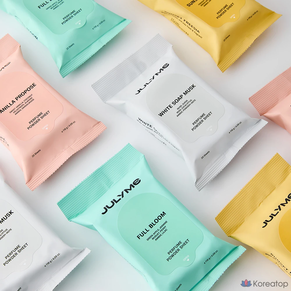 Парфюмерная пудра JUL7ME Sunset Freesia, 20 шт., 116 г, 1 шт.